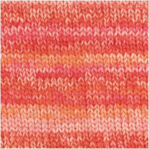 Rico Design Essentials Alpaca Blend Print Chunky 50g 90m rot-orange