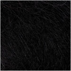 Rico Design Essentials Super Kid Mohair Loves Silk 25g 200m schwarz