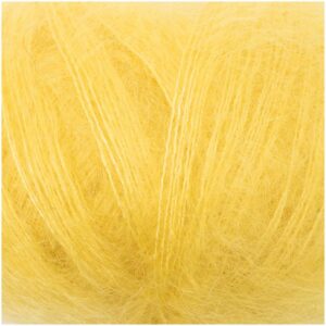 Rico Design Essentials Super Kid Mohair Loves Silk 25g 200m gelb