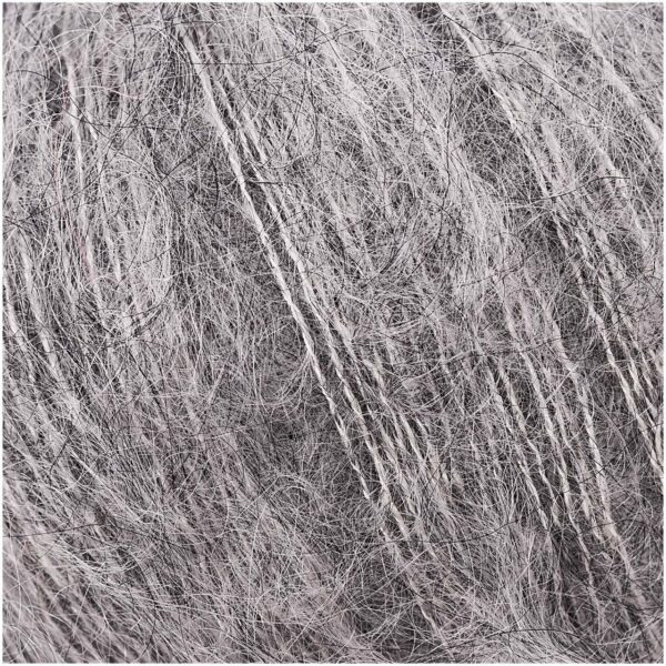 Rico Design Essentials Super Kid Mohair Loves Silk 25g 200m hellgrau melange