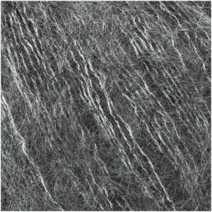 Rico Design Essentials Super Kid Mohair Loves Silk 25g 200m grau melange