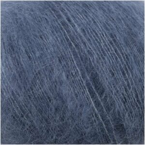 Rico Design Essentials Super Kid Mohair Loves Silk 25g 200m rauchblau