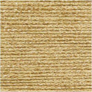 Rico Design Fashion Cotton Métallisé dk 50g 125m gelbgold