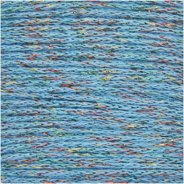 Rico Design Fashion Cotton Métallisé dk 50g 125m blau