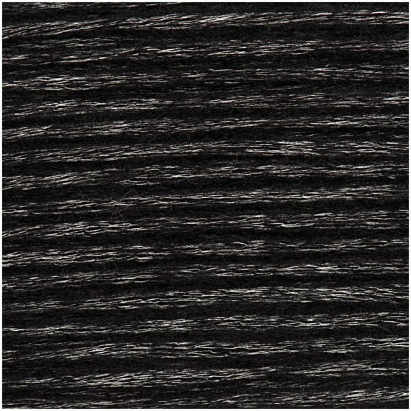 Rico Design Fashion Bisous Chunky - as soft as a kiss 50g 110m schwarz