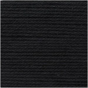 Rico Design Essentials Mega Wool chunky 100g 125m schwarz