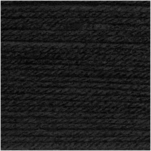 Rico Design Basic Soft Acryl dk 50g 155m schwarz