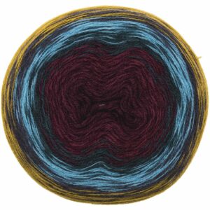 Rico Design Creative Wool Dégradé Super6 200g 800m senf-rot