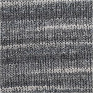 Rico Design Creative Cotton Colour Coated 50g 125m grau Mix