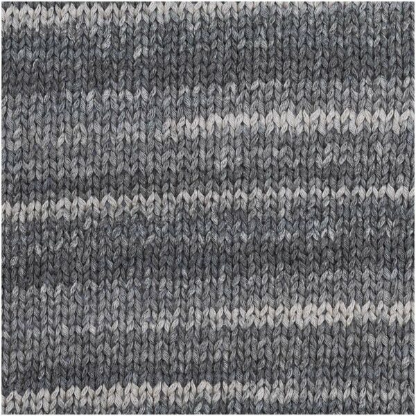 Rico Design Creative Cotton Colour Coated 50g 125m grau Mix