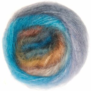 Rico Design Essentials Super Kid Mohair Loves Silk Print 50g 375m summer