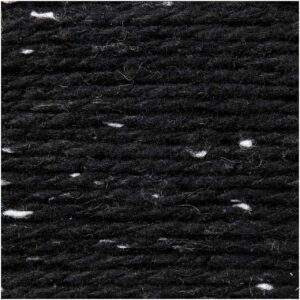 Rico Design Fashion Modern Tweed aran 50g 95m schwarz