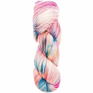 Rico Design Luxury Hand-Dyed Happiness dk 100g 390m rosa-blau