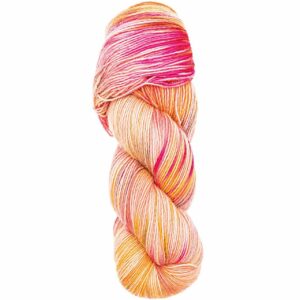Rico Design Luxury Hand-Dyed Happiness dk 100g 390m lachs-gelb