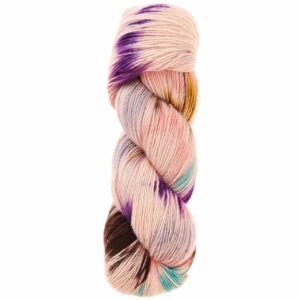 Rico Design Luxury Hand-Dyed Happiness dk 100g 390m puder-lila