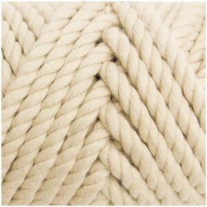 Rico Design Creative Cotton Cord Makramee-Garn 130g 25m natur