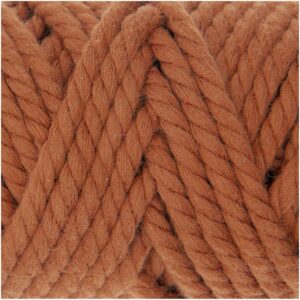 Rico Design Creative Cotton Cord Makramee-Garn 130g 25m nougat