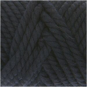 Rico Design Creative Cotton Cord Makramee-Garn 130g 25m marine