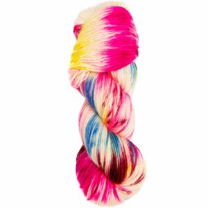 Rico Design Luxury Hand-Dyed Happiness chunky 100g 170m natur-pink