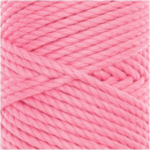 Rico Design Creative Cotton Cord skinny Makramee-Garn 190g 55m pink