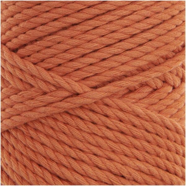 Rico Design Creative Cotton Cord skinny Makramee-Garn 190g 55m orange