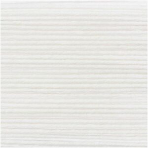 Rico Design Essentials Organic Cotton aran 50g 90m weiß