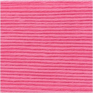 Rico Design Essentials Organic Cotton aran 50g 90m pink