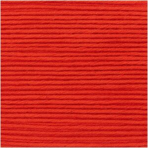 Rico Design Essentials Organic Cotton aran 50g 90m rot