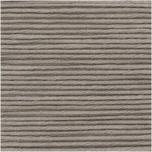 Rico Design Essentials Organic Cotton aran 50g 90m grau