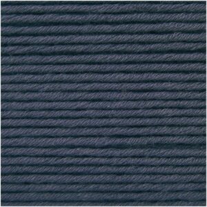 Rico Design Essentials Organic Cotton aran 50g 90m nachtblau