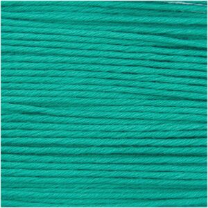 Rico Design Essentials Organic Cotton aran 50g 90m aqua