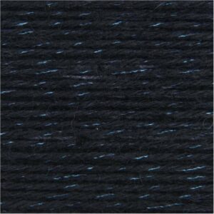 Rico Design Luxury Crazy Composition aran 50g 115m schwarz