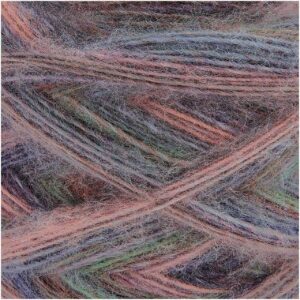 Rico Design Creative Melange Garzato aran Wonderball 200g 700m rost-petrol