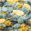 Rico Design Creative Pompon Print 200g senf-petrol