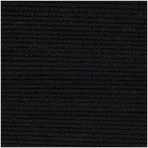 Rico Design Essentials Cotton dk 50g 120m schwarz