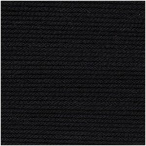 Rico Design Essentials Cotton dk 50g 120m schwarz