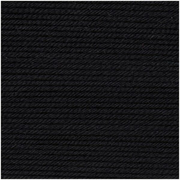 Rico Design Essentials Cotton dk 50g 120m schwarz