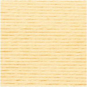 Rico Design Creative Cotton aran 50g 85m hellgelb