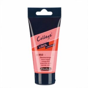 Schmincke College Linolfarbe 75ml neonorange