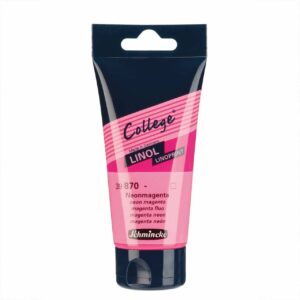 Schmincke College Linolfarbe 75ml neonmagenta