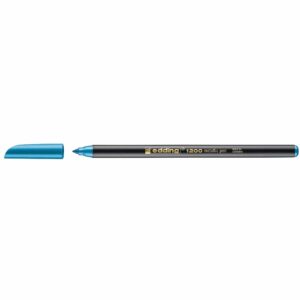 edding 1200 metallic colour pen metallic-blau