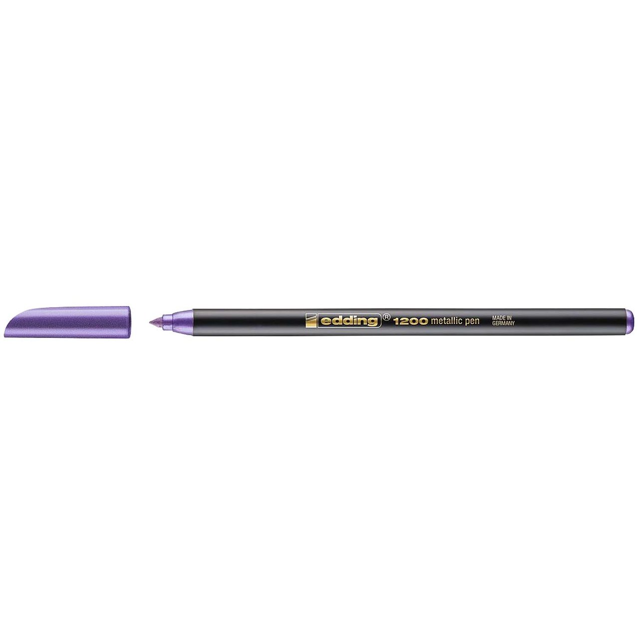 edding 1200 metallic colour pen metallic-violett