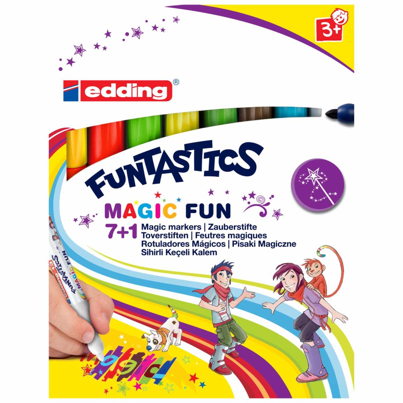 edding Funtastics Magic Fun Marker 8 Stück