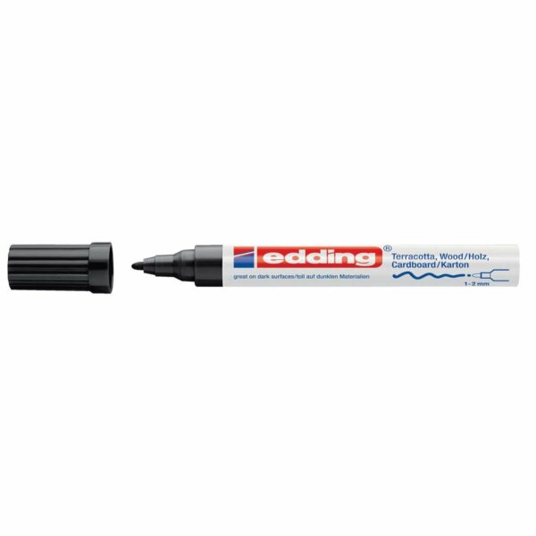 edding 4040 Dekomarker 1-2mm schwarz