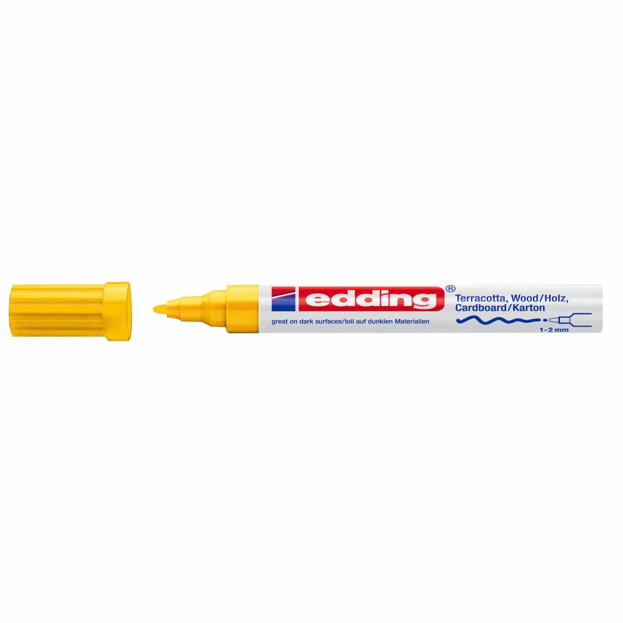 edding 4040 Dekomarker 1-2mm gelb