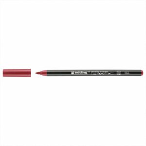 edding 4200 Porzellan-Brushpen carminrot