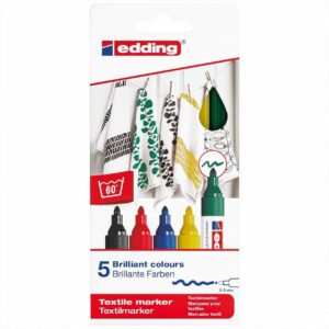 edding Textilmarker Set Basic