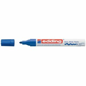 edding 750 Glanzlack-Marker 2-4mm blau