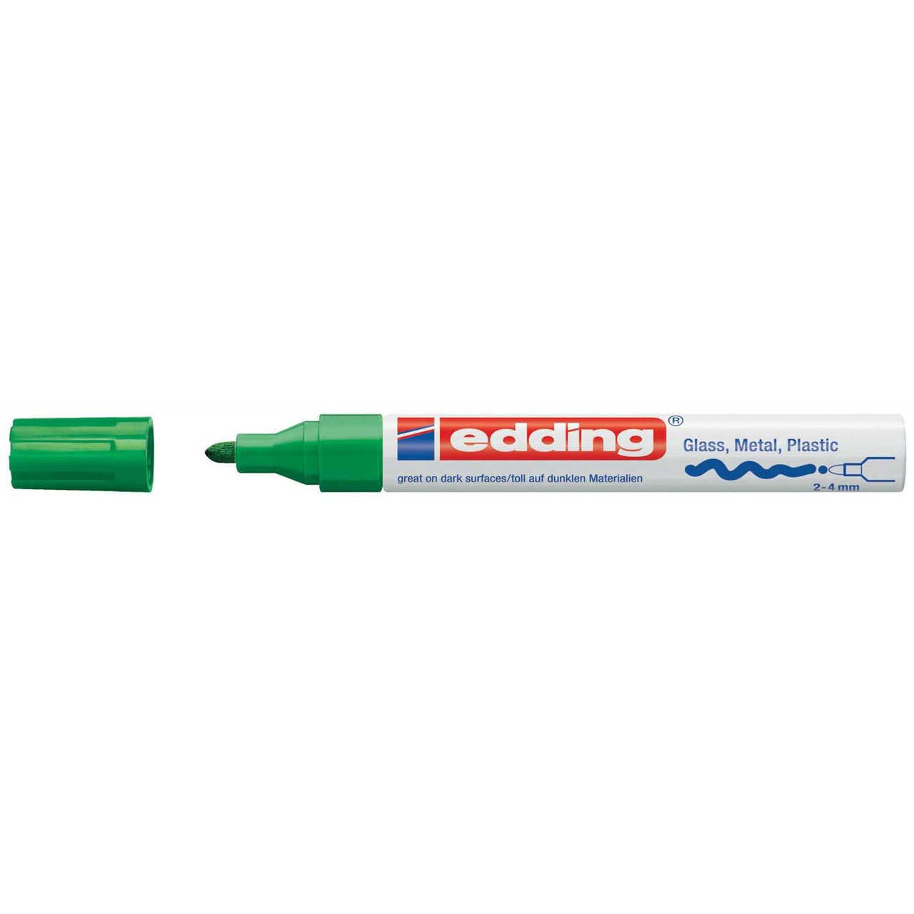 edding 750 Glanzlack-Marker 2-4mm grün