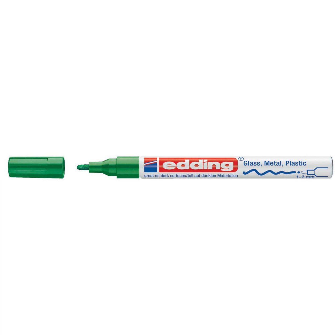 edding 751 Glanzlack-Marker 1-2mm grün